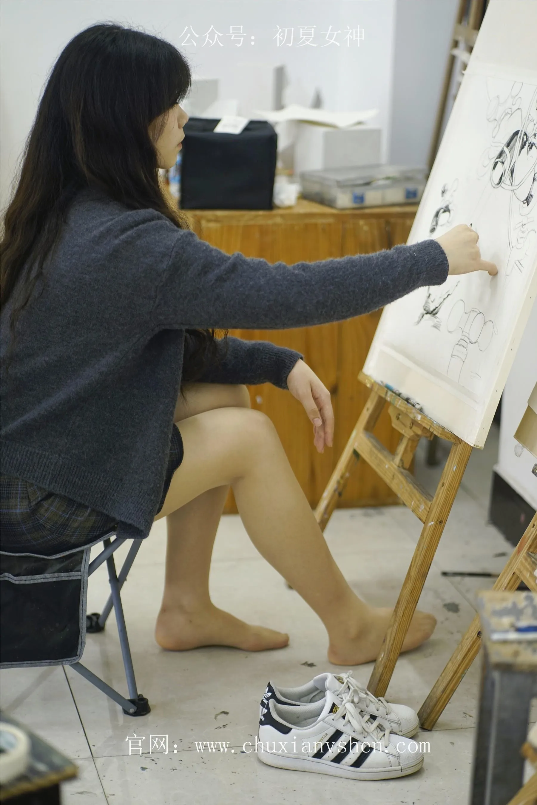 初夏女神 NO.068 欢欢 新晋学妹-校园游览 [158P]插图7